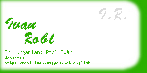 ivan robl business card